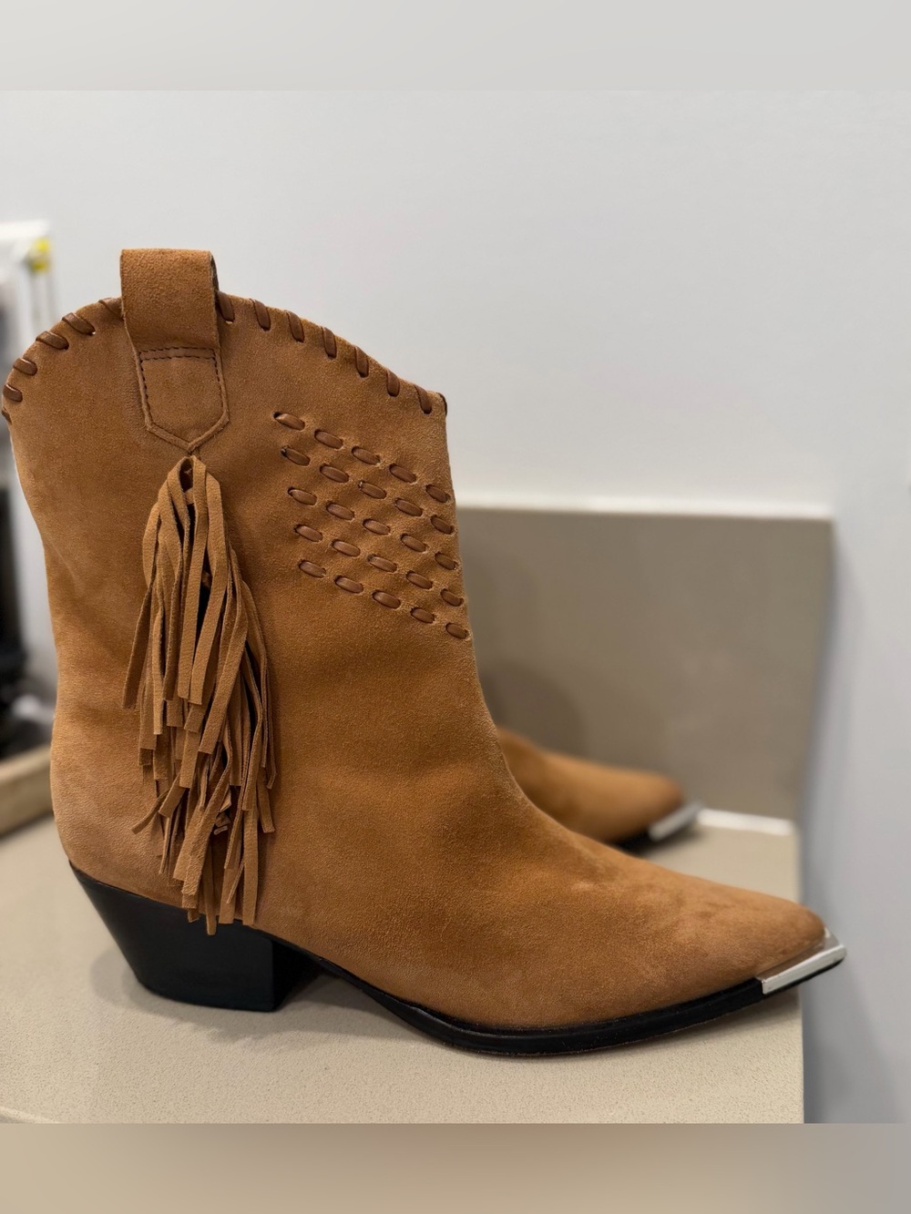 Schutz Alexa Western Cowboy Boots